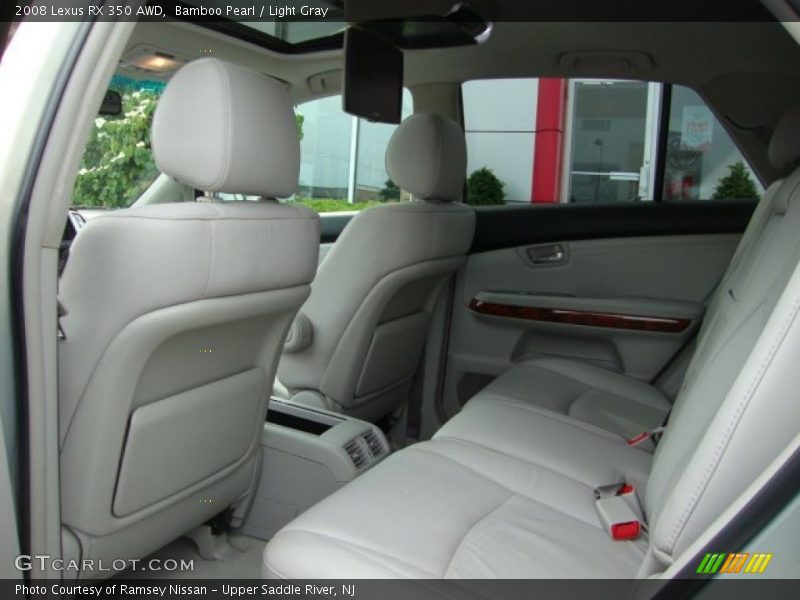Bamboo Pearl / Light Gray 2008 Lexus RX 350 AWD