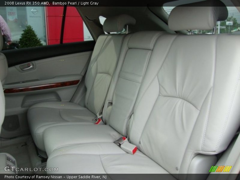 Bamboo Pearl / Light Gray 2008 Lexus RX 350 AWD