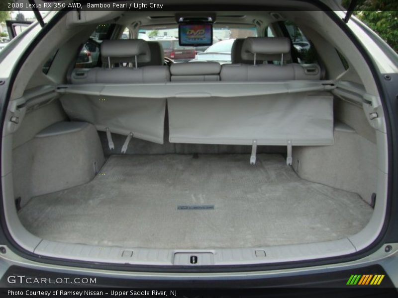 Bamboo Pearl / Light Gray 2008 Lexus RX 350 AWD