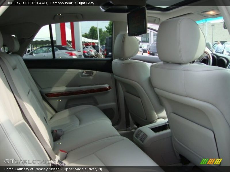 Bamboo Pearl / Light Gray 2008 Lexus RX 350 AWD