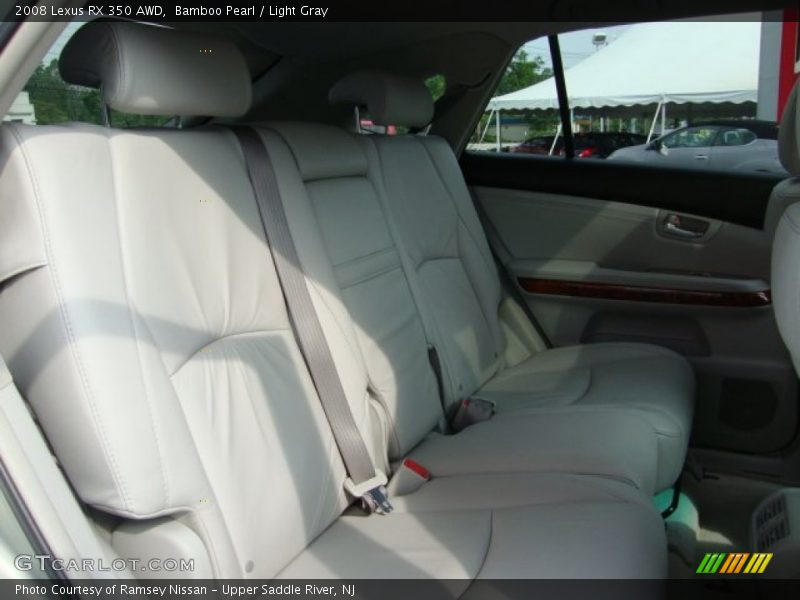 Bamboo Pearl / Light Gray 2008 Lexus RX 350 AWD