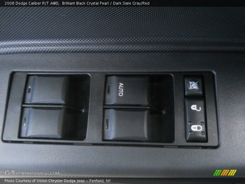 Brilliant Black Crystal Pearl / Dark Slate Gray/Red 2008 Dodge Caliber R/T AWD