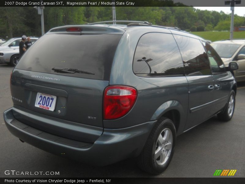 Magnesium Pearl / Medium Slate Gray 2007 Dodge Grand Caravan SXT
