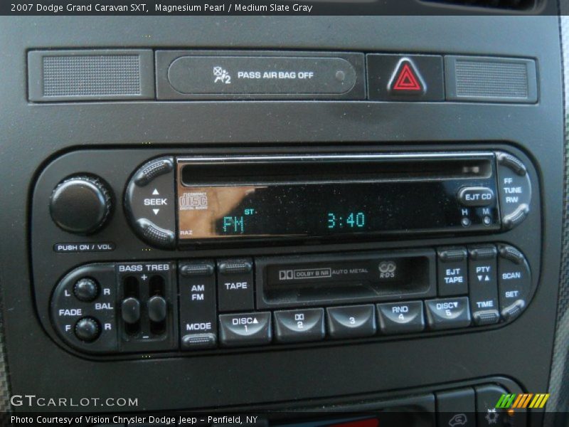 Magnesium Pearl / Medium Slate Gray 2007 Dodge Grand Caravan SXT