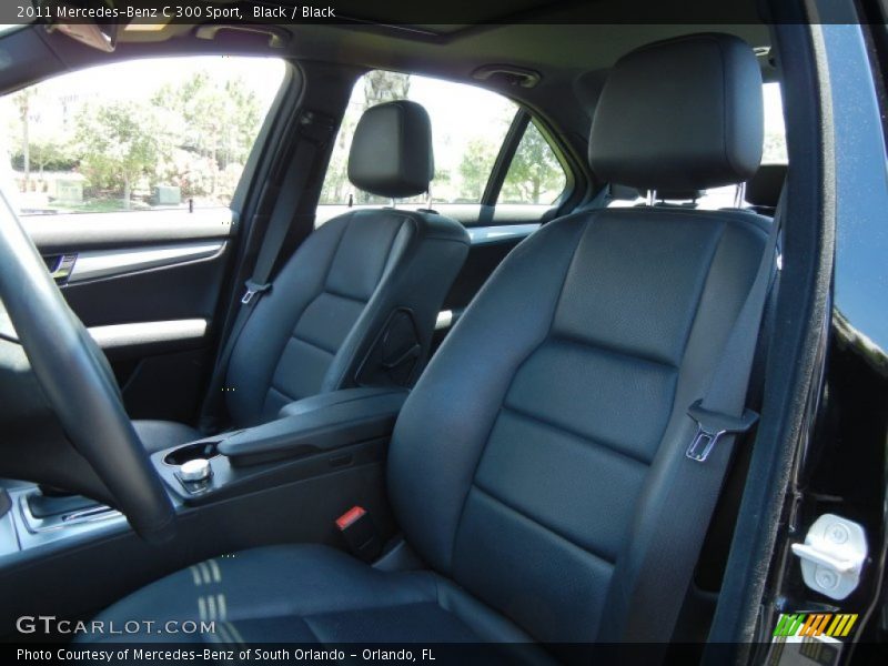 Black / Black 2011 Mercedes-Benz C 300 Sport