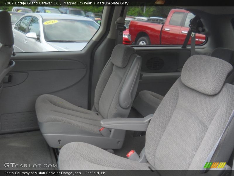 Magnesium Pearl / Medium Slate Gray 2007 Dodge Grand Caravan SXT