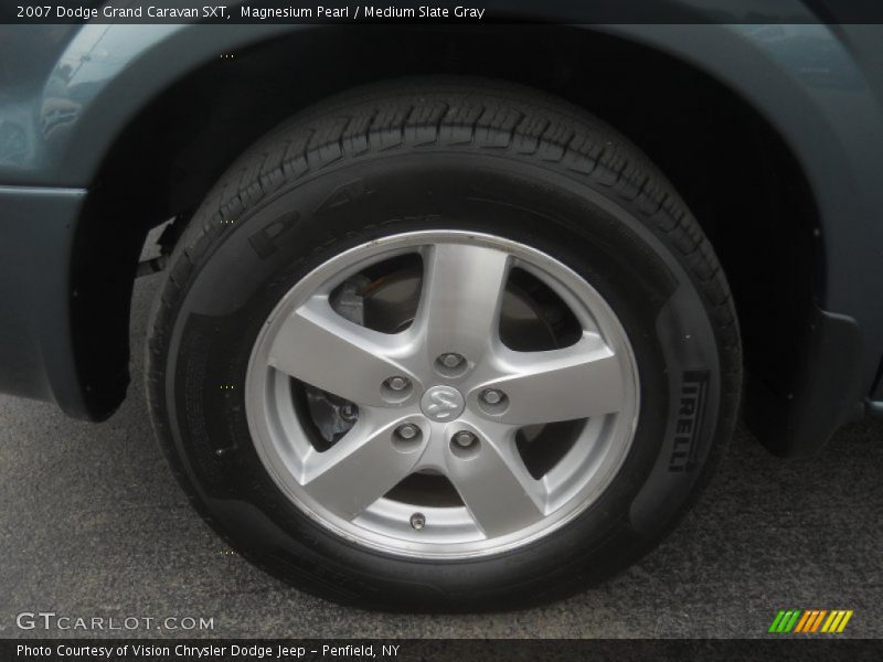 Magnesium Pearl / Medium Slate Gray 2007 Dodge Grand Caravan SXT