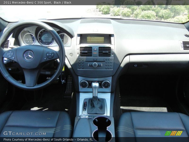 Black / Black 2011 Mercedes-Benz C 300 Sport