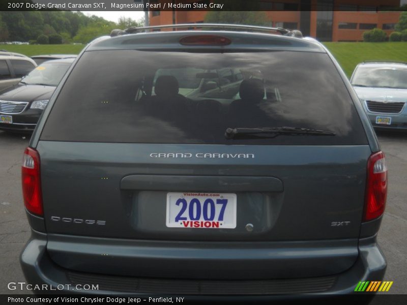 Magnesium Pearl / Medium Slate Gray 2007 Dodge Grand Caravan SXT