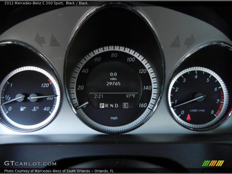  2011 C 300 Sport 300 Sport Gauges