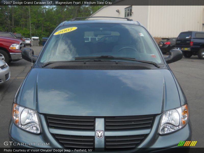 Magnesium Pearl / Medium Slate Gray 2007 Dodge Grand Caravan SXT