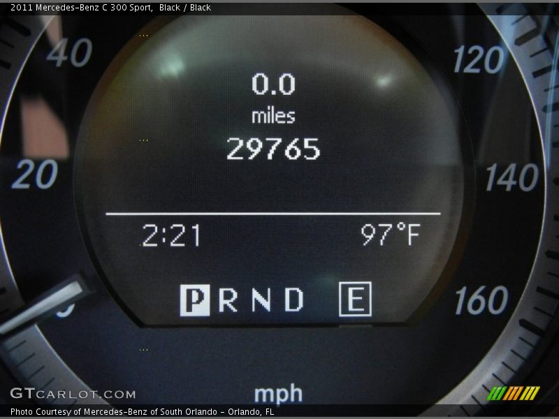 Black / Black 2011 Mercedes-Benz C 300 Sport