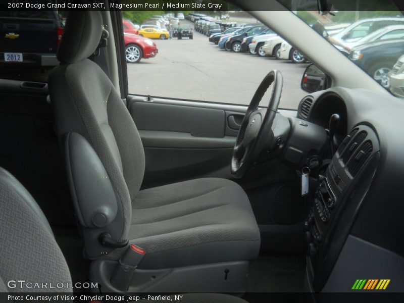 Magnesium Pearl / Medium Slate Gray 2007 Dodge Grand Caravan SXT