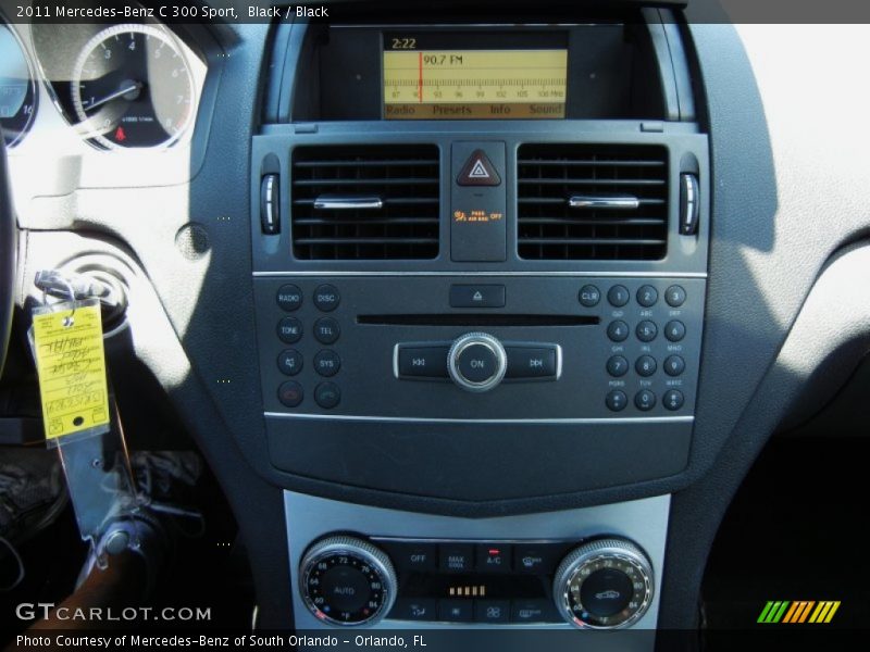 Controls of 2011 C 300 Sport