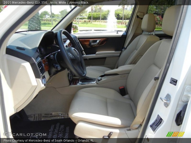 Arctic White / Almond/Black 2010 Mercedes-Benz GLK 350