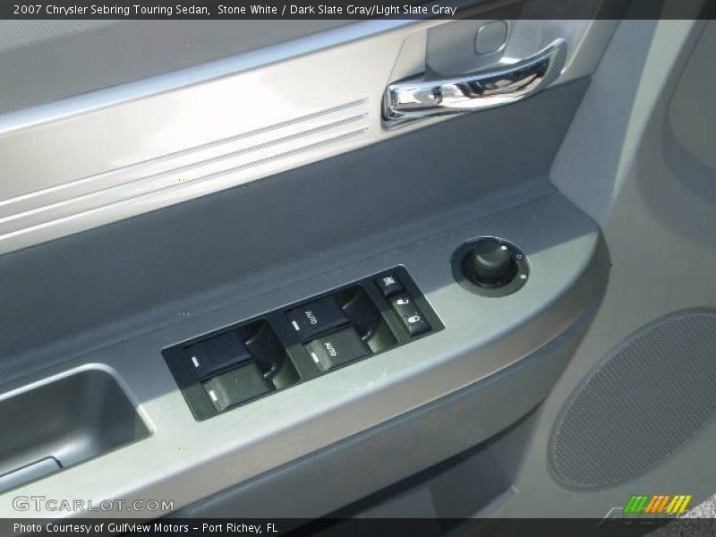 Stone White / Dark Slate Gray/Light Slate Gray 2007 Chrysler Sebring Touring Sedan