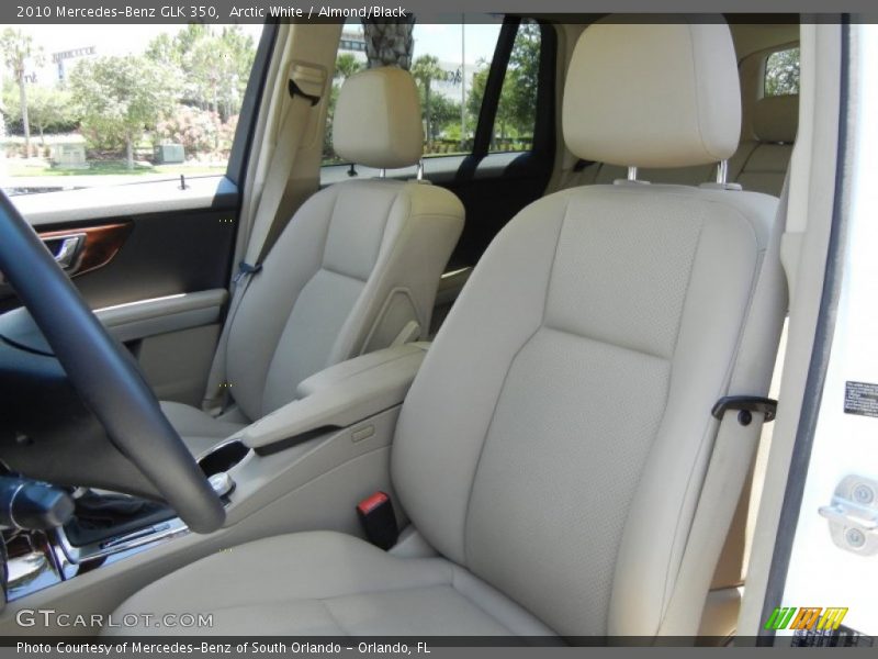 Arctic White / Almond/Black 2010 Mercedes-Benz GLK 350