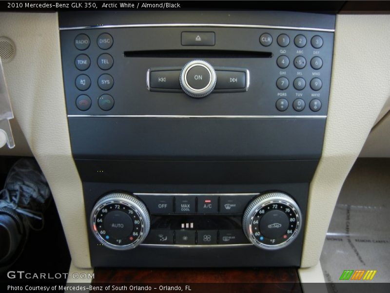 Arctic White / Almond/Black 2010 Mercedes-Benz GLK 350