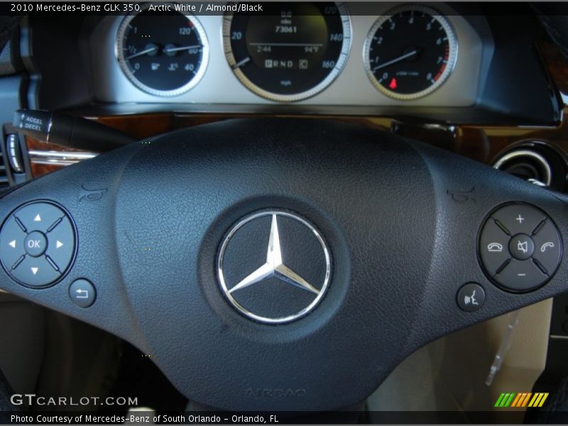 Arctic White / Almond/Black 2010 Mercedes-Benz GLK 350