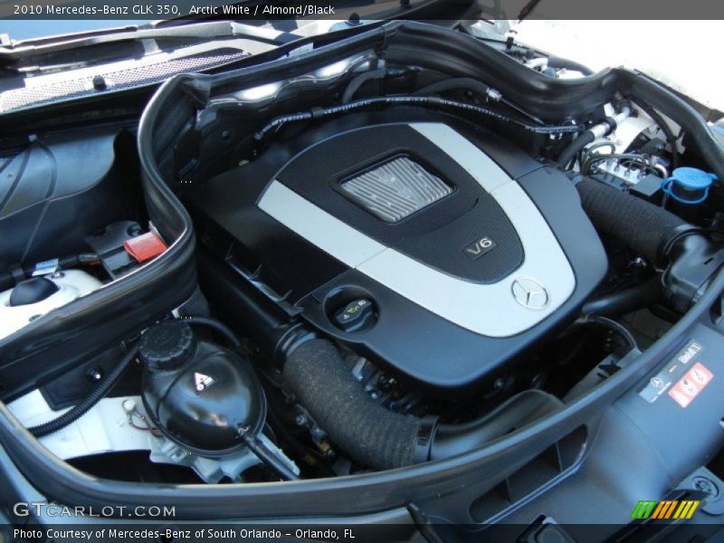Arctic White / Almond/Black 2010 Mercedes-Benz GLK 350