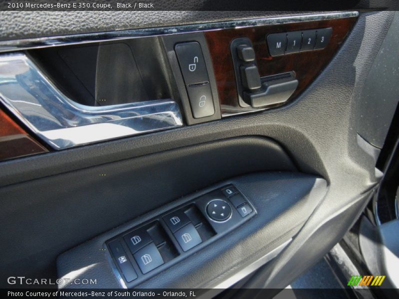 Black / Black 2010 Mercedes-Benz E 350 Coupe