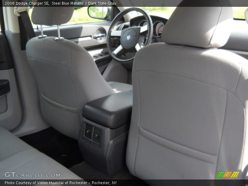 Steel Blue Metallic / Dark Slate Gray 2008 Dodge Charger SE