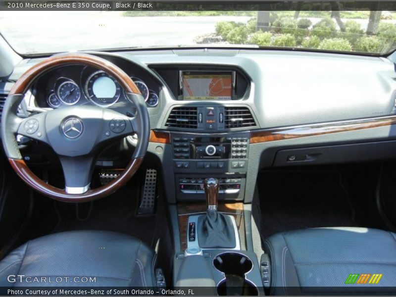 Black / Black 2010 Mercedes-Benz E 350 Coupe