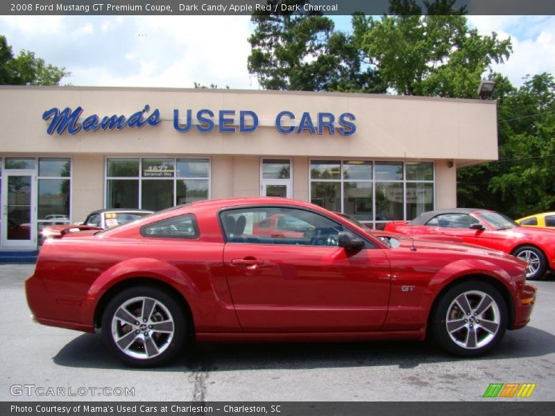 Dark Candy Apple Red / Dark Charcoal 2008 Ford Mustang GT Premium Coupe