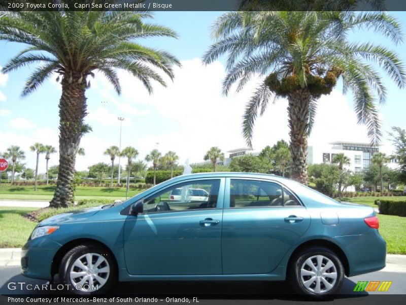  2009 Corolla  Capri Sea Green Metallic