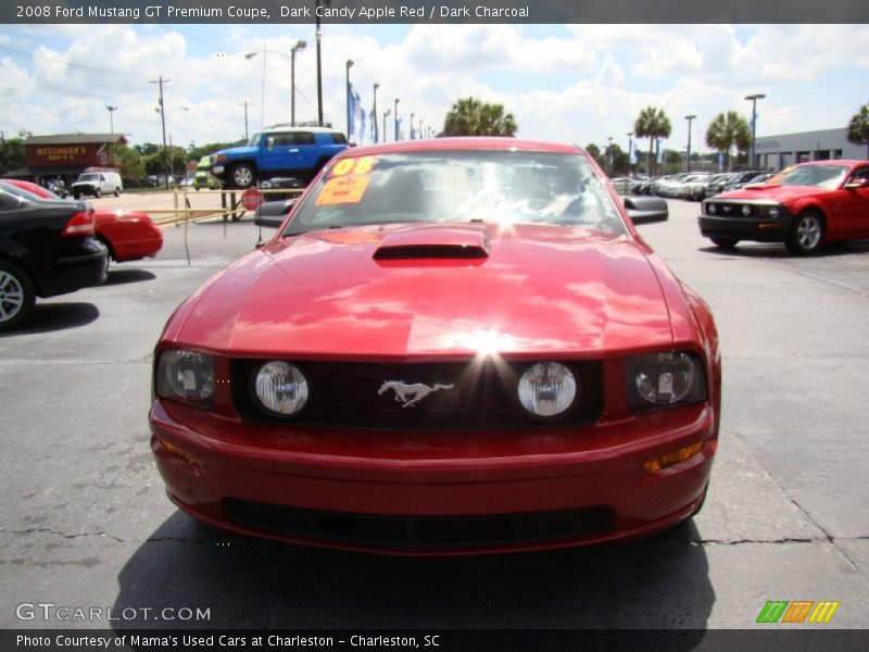 Dark Candy Apple Red / Dark Charcoal 2008 Ford Mustang GT Premium Coupe