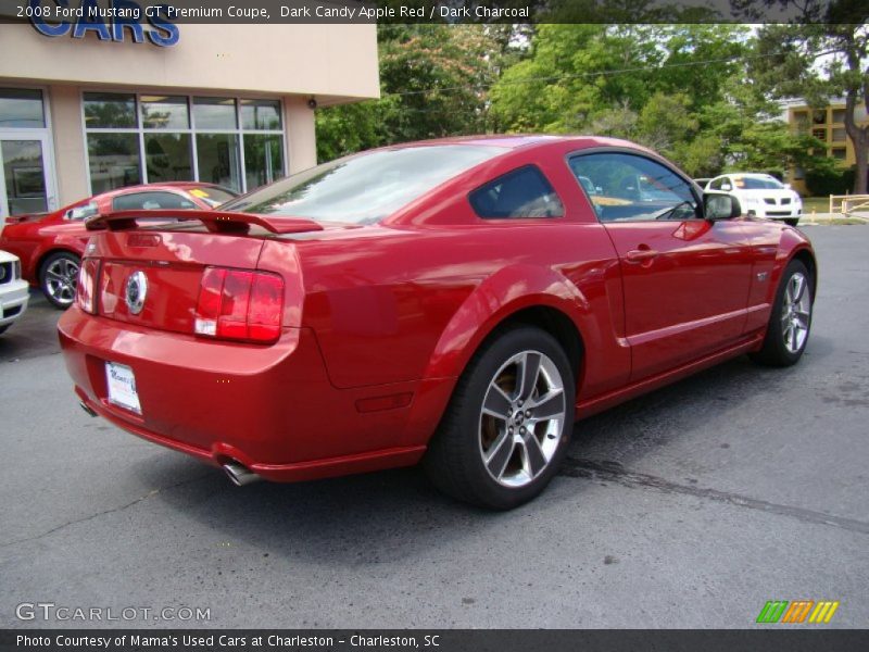 Dark Candy Apple Red / Dark Charcoal 2008 Ford Mustang GT Premium Coupe