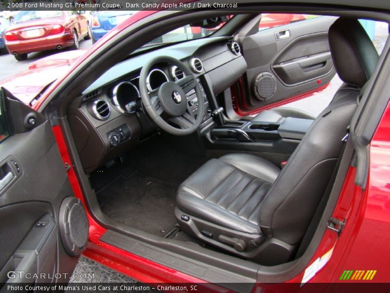Dark Candy Apple Red / Dark Charcoal 2008 Ford Mustang GT Premium Coupe