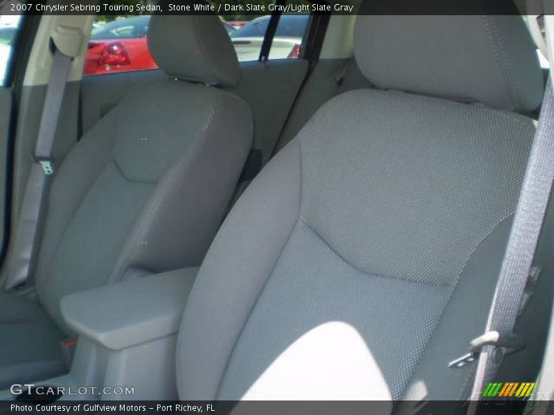 Stone White / Dark Slate Gray/Light Slate Gray 2007 Chrysler Sebring Touring Sedan