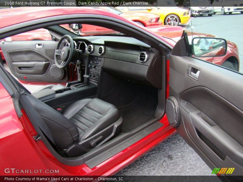 Dark Candy Apple Red / Dark Charcoal 2008 Ford Mustang GT Premium Coupe