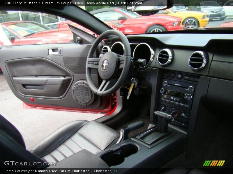 Dark Candy Apple Red / Dark Charcoal 2008 Ford Mustang GT Premium Coupe