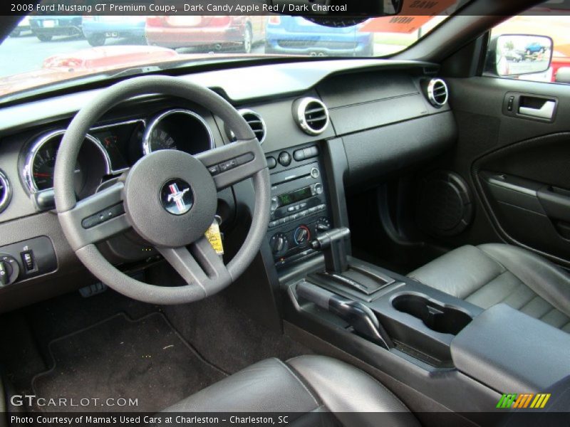 Dark Candy Apple Red / Dark Charcoal 2008 Ford Mustang GT Premium Coupe