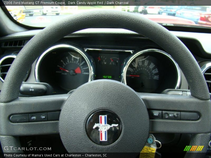 Dark Candy Apple Red / Dark Charcoal 2008 Ford Mustang GT Premium Coupe