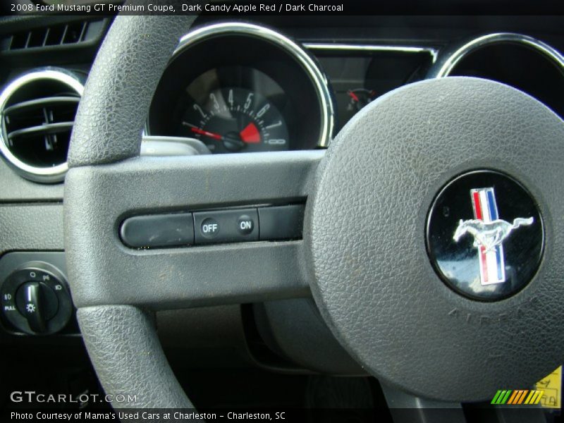 Dark Candy Apple Red / Dark Charcoal 2008 Ford Mustang GT Premium Coupe