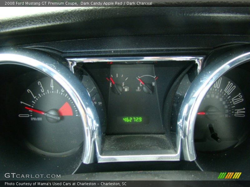 Dark Candy Apple Red / Dark Charcoal 2008 Ford Mustang GT Premium Coupe