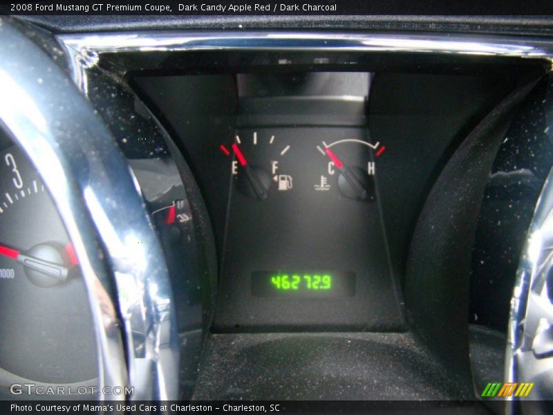 Dark Candy Apple Red / Dark Charcoal 2008 Ford Mustang GT Premium Coupe