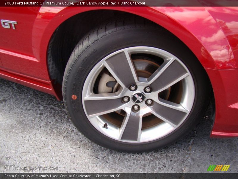 Dark Candy Apple Red / Dark Charcoal 2008 Ford Mustang GT Premium Coupe
