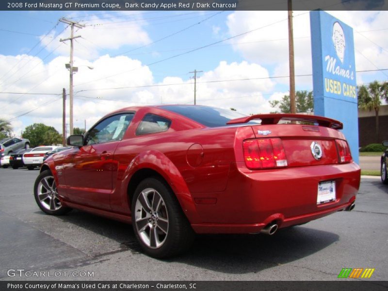 Dark Candy Apple Red / Dark Charcoal 2008 Ford Mustang GT Premium Coupe