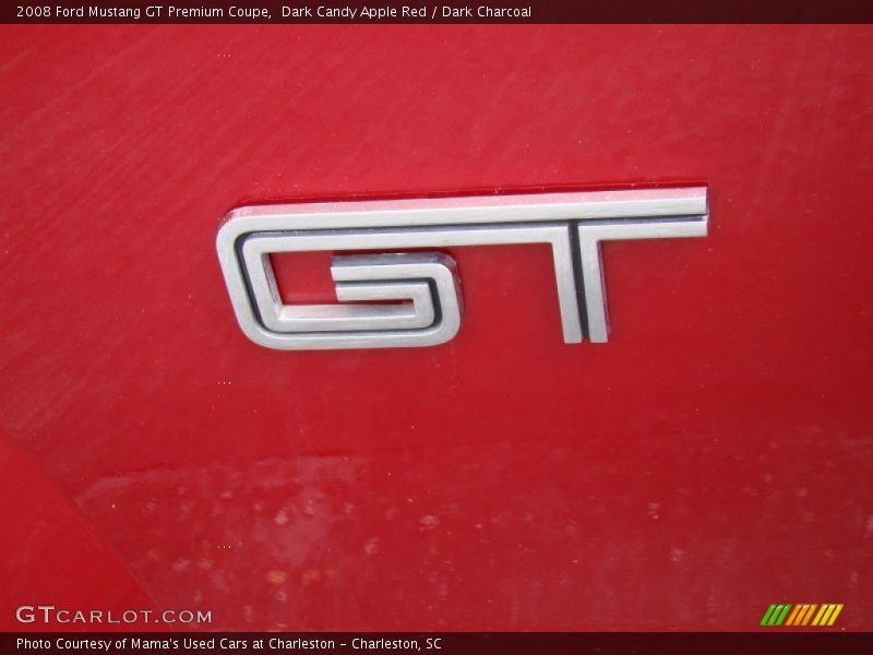 Dark Candy Apple Red / Dark Charcoal 2008 Ford Mustang GT Premium Coupe
