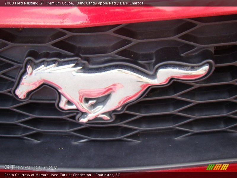 Dark Candy Apple Red / Dark Charcoal 2008 Ford Mustang GT Premium Coupe