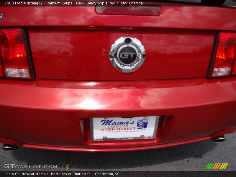 Dark Candy Apple Red / Dark Charcoal 2008 Ford Mustang GT Premium Coupe