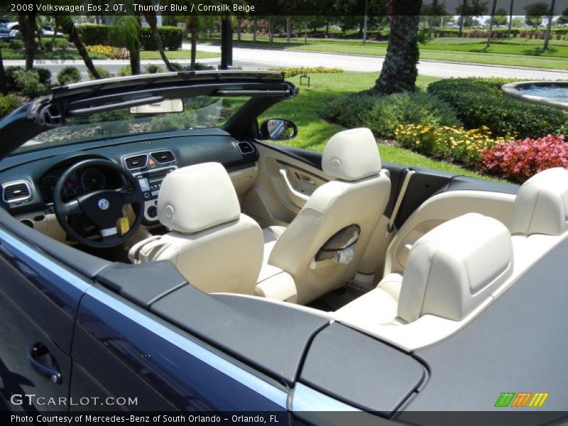 Thunder Blue / Cornsilk Beige 2008 Volkswagen Eos 2.0T