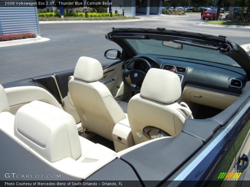 Thunder Blue / Cornsilk Beige 2008 Volkswagen Eos 2.0T