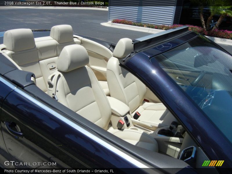 Thunder Blue / Cornsilk Beige 2008 Volkswagen Eos 2.0T