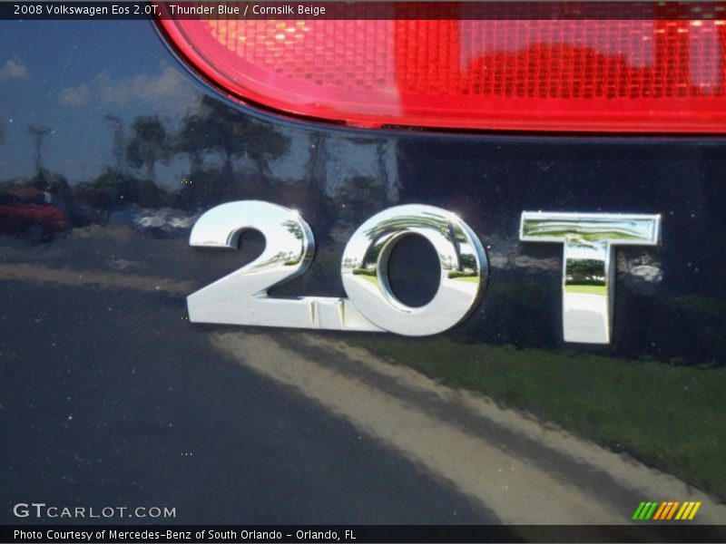 Thunder Blue / Cornsilk Beige 2008 Volkswagen Eos 2.0T