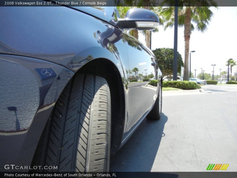 Thunder Blue / Cornsilk Beige 2008 Volkswagen Eos 2.0T